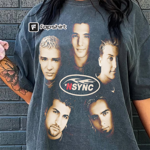 Vintage NSYNC 1999 Tour Tee Shirt, Nsync T-Shirt, Nsync Shirt Vintage, Nsync Merch