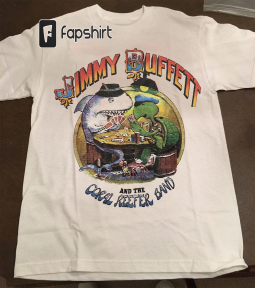 Vintage 70s Jimmy Buffett And The Coral Reefer Band T Shirt, Jimmy Buffett Tour Shirt, Jimmy Buffett Gift T Shirt, Jimmy Buffett Tour Merch