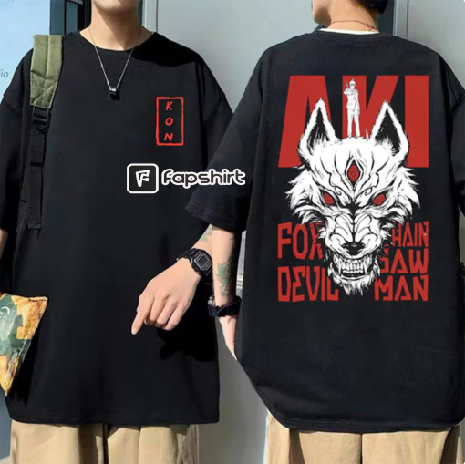 The Chainsaw Devil Shirt, 90s Anime Clothing