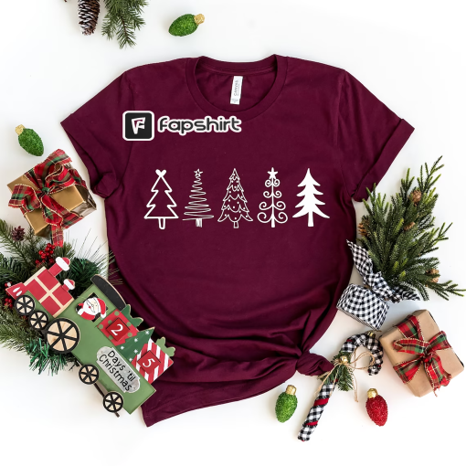 Christmas Tree Sweatshirt, Christmas Shirts for Women Christmas TShirt Shirts For Christmas Tree t-shirt Cute Holiday Sweater