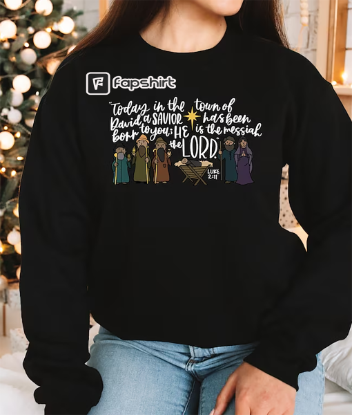 Nativity Christian Christmas Sweatshirt, True Story, Christmas Holly Night Sweatshirt, Nativity Shirt, Christmas Crewneck, Christmas Gifts