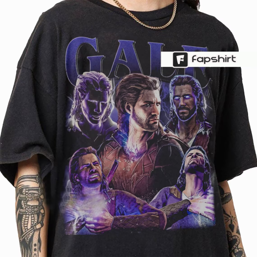 Limited Gale Baldurs Gate 3 Vintage T-Shirt – Gale Baldurs Gate 3 Vintage Oversized Retro Shirt For Man And Women Unisex T-Shirt