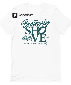 Brotherly Shove Midnight Green Philadelphia Tshirt