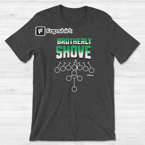 Philadelphia Eagles Brotherly Shove Unisex Short Sleeve Tee | Brotherly Shove T-shirt | Hurts Shirt | Eagles Football Tee | Funny Eagles Tee