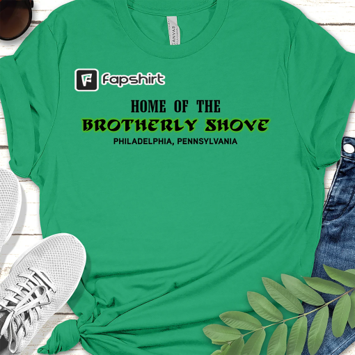 Philadelphia Brotherly Shove T-Shirt, Football Gifts, Philadelphia Fan Shirts