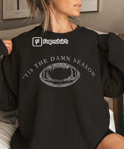 Tis The Damn Season Football Sweatshirt, College…