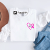 Custom Breast Cancer Sweatshirt, Cancer Awareness Sweatshirt, Breast Cancer Shirt, Warrior Gift, Cancer Fighter Support Team Sweatshirt