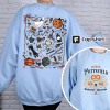 Comfort Colors Skeleton Halloween Sweatshirt, They’re Burning All The Witches Shirt, Skeleton T-shirt, Funny Halloween Party Outfit