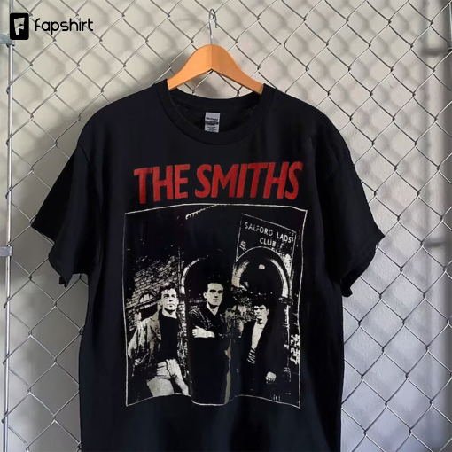 Vintage The Smiths Rock Band Retro T shirt, Vintage The Smiths 80s Shirt, Fan gift, The Smiths T-Shirt, 80S Tour shirt, The smiths prom Tee