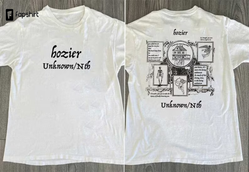 Unknown/Nth Hozier Music Album Shirt, Hozier Tour 2023, Unreal Unearth Tour 2023 Shirt