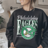 Philadelphia Football Sweatshirt, Vintage Style Philadelphia Football Crewneck, Football Sweatshirt, Philadelphia Sweatshirt, Football Gifts