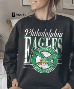 Philadelphia Football Crewneck Unisex Sweatshirt, T-shirt, retro…