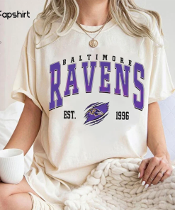 Vintage Baltimore Raven Shirt, Baltimore Football Sweatshirt,…