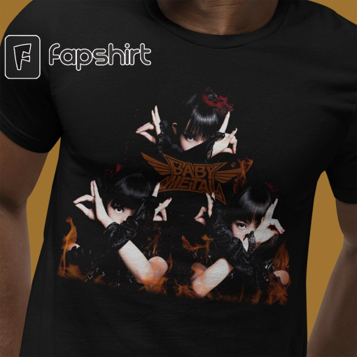 Babymetal T Shirt, Babymetal Shirt, Babymetal J-Pop T Shirt, Japanese Heavy Metal Short Sleeve Tee, Great Gift for J-Pop Fans