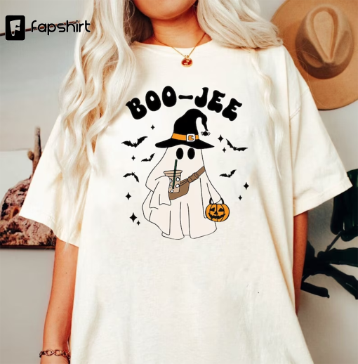 Halloween Ghost Shirt, Witch Boo Jee Shirt, Funny Boo Shirt, Spooky Ghost, Spooky Season Ghost Shirt, Spooky Vibes Shirt, Halloween Gifts