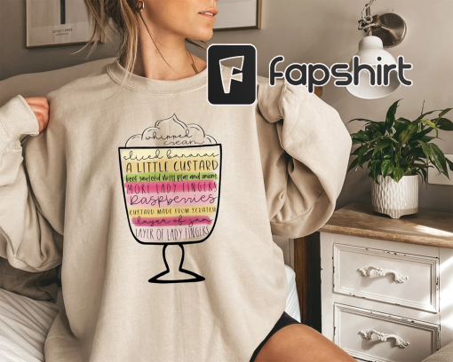 Friends English Trifle Sweatshirt, Friends Thanksgiving Shirt, Rachel’s Trifle Shirt, Friendsgiving Shirt, TV Friends Shirt,Thanksgiving Tee