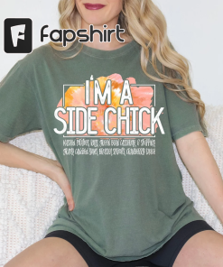 I’m A Side Chick Sweatshirt,Thanksgiving Sweatshirt,Funny Chick…