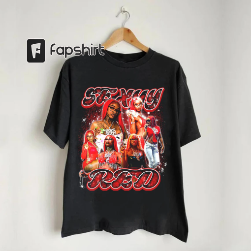 Vintage Sexyy Red Shirt, Sexyy Red Bootleg Shirt, Retro Sexyy Red Shirt For Fan, Rapper Sexyy Red Unisex Graphic Y2k Clothing