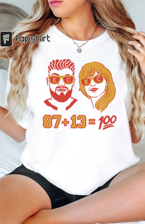 Funny Kansas City Football Travis Kelce Taylor Swift Shirt