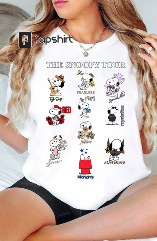 Taylor Swift The Snoopy Tour Shirt