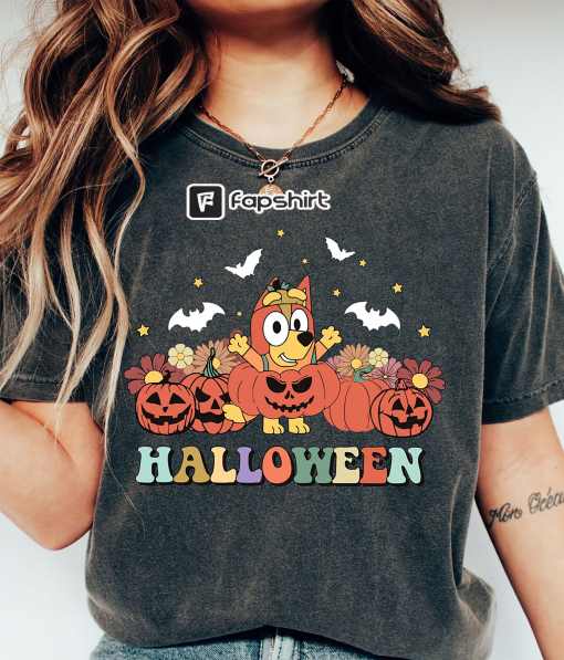 Bingo Pumkin Halloween Shirt, Bingo Shirt, Bluey Halloween Shirt, Halloween Sweatshirt, Kids Shirt