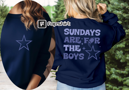 Sundays Are For The Boys Sweatshirt, Game Day Shirt, Road to Victory, Dallas Sweatshirt, Texas Football Shirt, Dallas Football Shirt