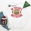 Travis Kelce and Taylor Swift T-Shirt, Taylor Swift Shirt, Travis Kelce Tee, Swifties Football, Taylor’s Boyfriend Football, Football Era