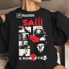 Vintage Saw Jigsaw Horror Movie T-Shirt , Vintage Horror Shirt, Horror Character Shirt