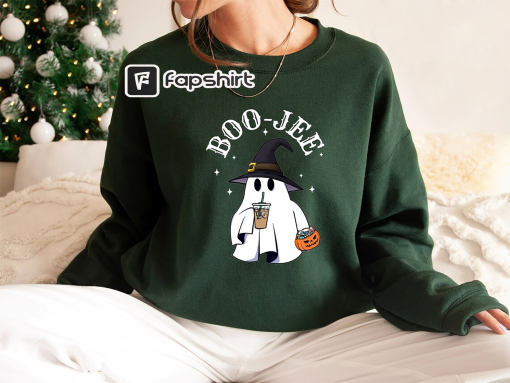 Boo-jee Ghost Sweatshirt, Halloween Ghost Sweater, Retro Halloween Sweater, Boo-Jee Halloween Sweater, Cute Ghost Sweater, Sweater for Women