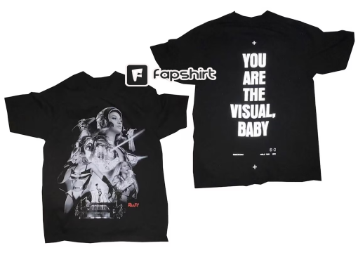 Renaissance World Tour Beyonce You Are The Visual Baby Black T-Shirt For Fans