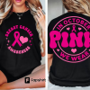 Breast Cancer Awareness Groovy Shirt, In October We Wear Pink Shirt, Breast Cancer Month,Motivational Shirt,Cancer Fighter Gifts