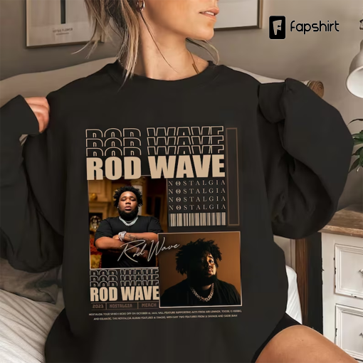 Rod Wave Nostalgia 2023 Rap Music Sweatshirt, Retro Tour Nostalgia 2023, Rod Wave Beautiful Mind Sweatshirt, Rod Wave 2023 Concert Fan Gift