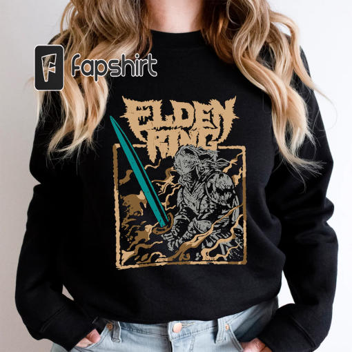 Elden Ring Sweatshirt, Elden Ring Shirt, Elden Ring Sweater, The Lord Shirt, Game Shirt, Gift for Gamer, Game Sweatshirt