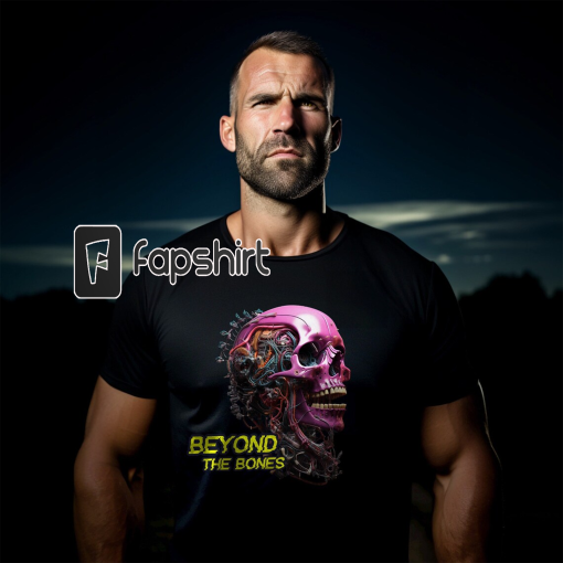 Beyond the Bones – Halloween Meets Cyberpunk 2077: Gifts for Men and Women Cyberpunk Halloween Skull, Night City and Phantom Liberty for You