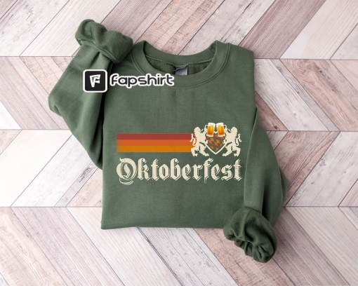 Octoberfest Drinking Team Sweatshirt, Deutschland Oktoberfest Sweater, Beer Drinking Shirt, Drinking Group Oktoberfest Party