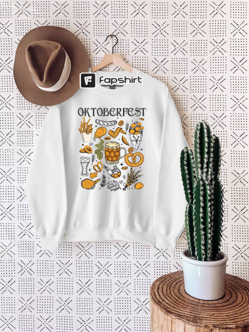 Oktoberfest Beer Festival Sweatshirt, German Oktoberfest Shirt, Funny Oktoberfest Sweater, Beer Drinking Oktoberfest Party T-Shirt