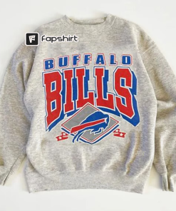 Vintage Buffalo Football Crewneck, Buffalo Bill Sweatshirt,…