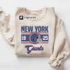 Vintage New York Crewneck Sweatshirt, Tshirt, Giants Football Shirt Oversized NY Tailgate Shirt, New York 90s Crew