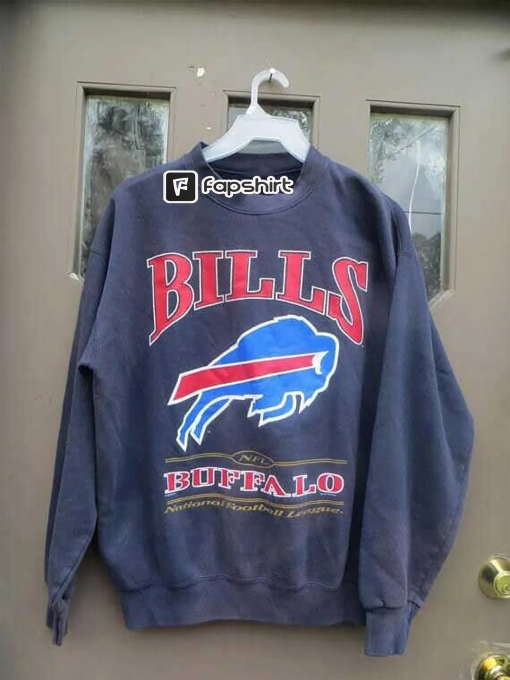 90s Buffalo Bills Sweatshirt, Buffalo Bills Retro style T-shirt, Bill Sweatshirt, Bills Football Buffalo New York Buffalo Football Fan Gift