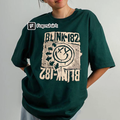 Blink 182 Shirt, Blink 182 Band Tee, Vintage Band Tee, Blink 182 Concert Tshirt, Graphic Shirt, Punk Rock