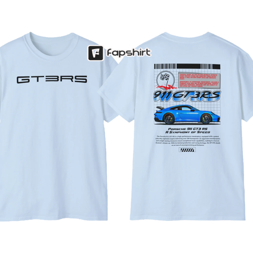 Porsche 911 GT3 RS design Unisex oversized t-shirt