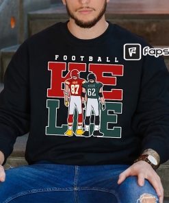 Jason Kelce & Travis Kelce Comfort Colors…