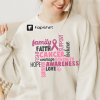 I Wear Pink for My Mom Sweatshirt, Breast Cancer Sweatshirt, Cancer Support Sweatshirt, Cancer Awareness Sweatshirt, Cancer Shirt for Women