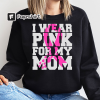 Breast Cancer Sweatshirt, In October We Wear Pink Shirt, Breast Cancer Warrior Shirt, Breast Cancer Awareness Month Tee, Pink Ribbon Shirt