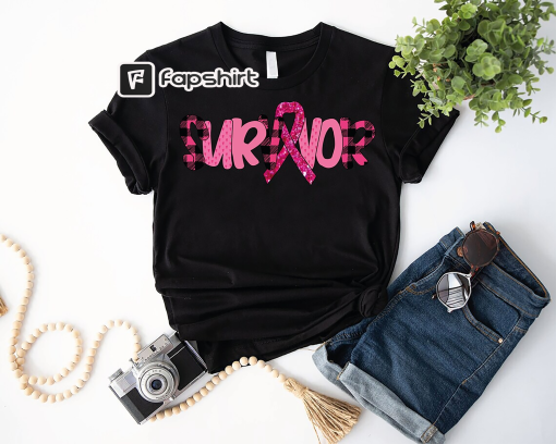 Breast Cancer Survivor Shirt,Breast Cancer Shirt,Cancer Fighter Gift Shirt, Stronger Than Cancer, Motivational Gift Tee,Cancer Survivor Gift