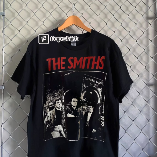 Vintage The Smiths Rock Band Retro T shirt, Vintage The Smiths 80s Shirt, Fan gift, The Smiths T-Shirt, 80S Tour shirt, The smiths prom Tee