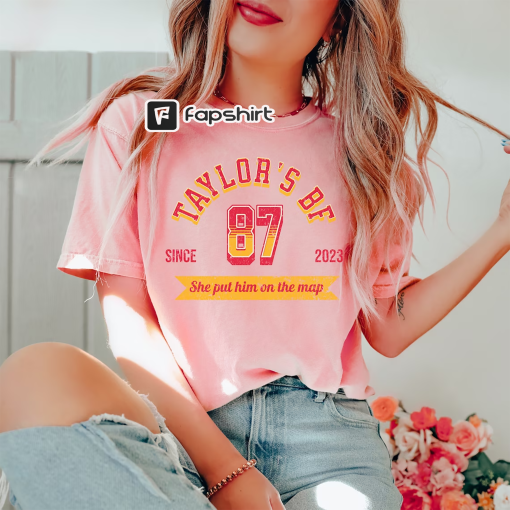 Taylors Boyfriend Shirt Funny TS Inspired Shirt Football Shirt KC Football Shirt