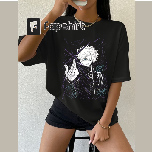 Gojo Satoru Anime Lover Gojo Shirt Satoru Shirt Cool Gojo Saturo Anime Gift Shirt Anime Lover Gift