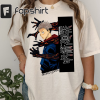 Fushiguro Megumi Anime Shirt, Anime Lovers Shirt, Anime Sweatshirt, Fushiguro Megumi Anime Gift Men and Women T-shirt