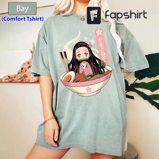 Nezuko Yamen Anime Shirt, Anime Lovers Shirt, Anime Friends Shirt, Nezuko Yamen Anime Gift Men and Women T-shirt